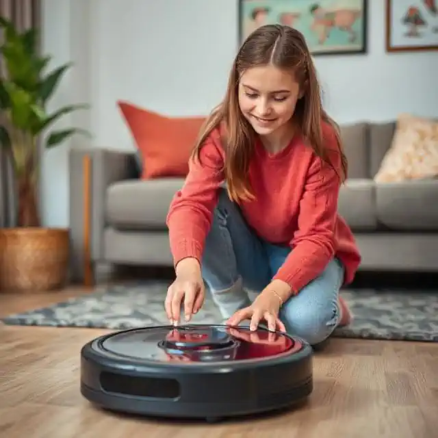 уборка с робот пылесосом